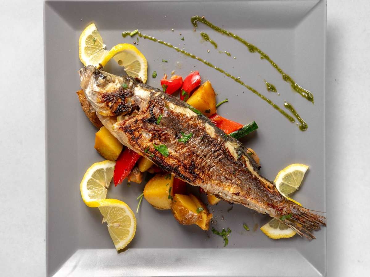 Branzino Alla Griglia 1 person