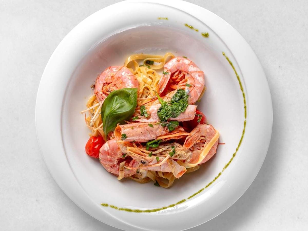 Tagliatelle Gamberetti